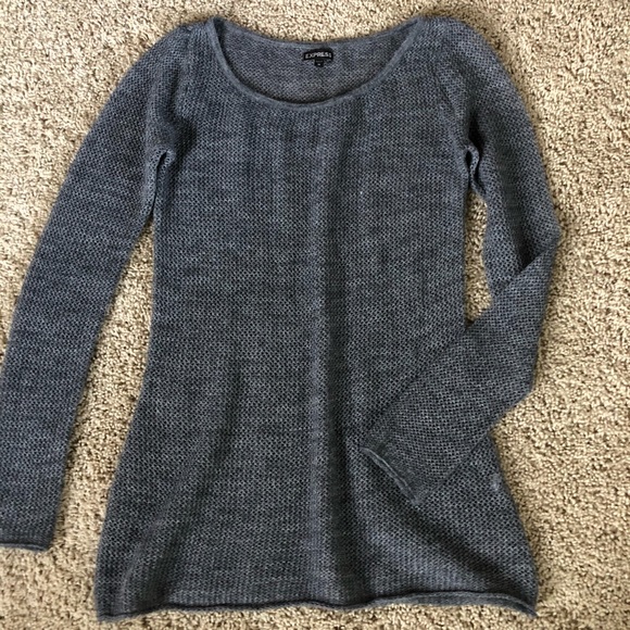 charcoal gray sweater